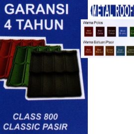 Aplus Class 800 Classic Pasir Metal Roofing