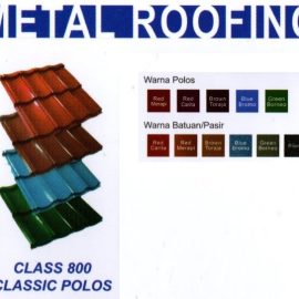 Aplus Class 800 Classic Polos Metal Roofing