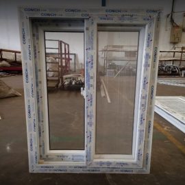 Jendela Sliding UPVC Putih Besar 2