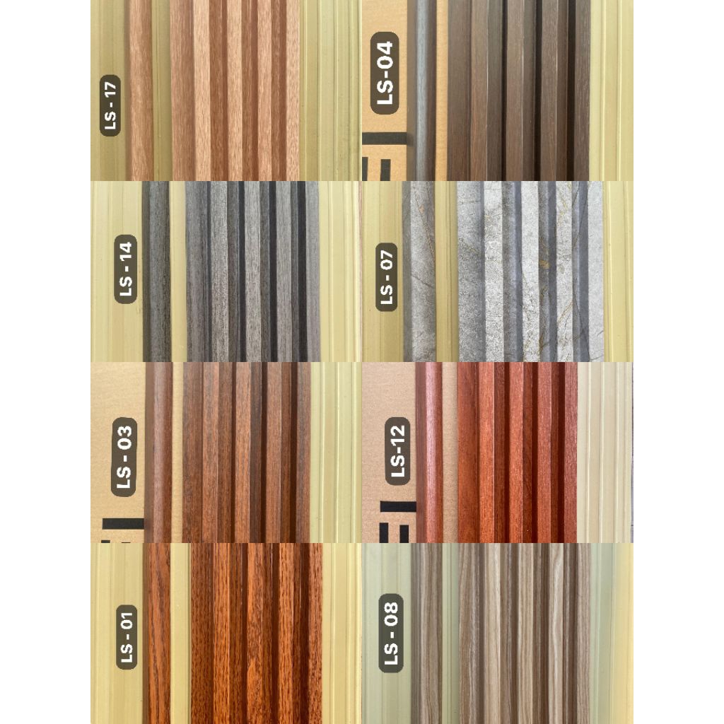 WPC WALL PANEL DINDING I HIASAN KAYU DINDING 3D 3 METER - Image 2