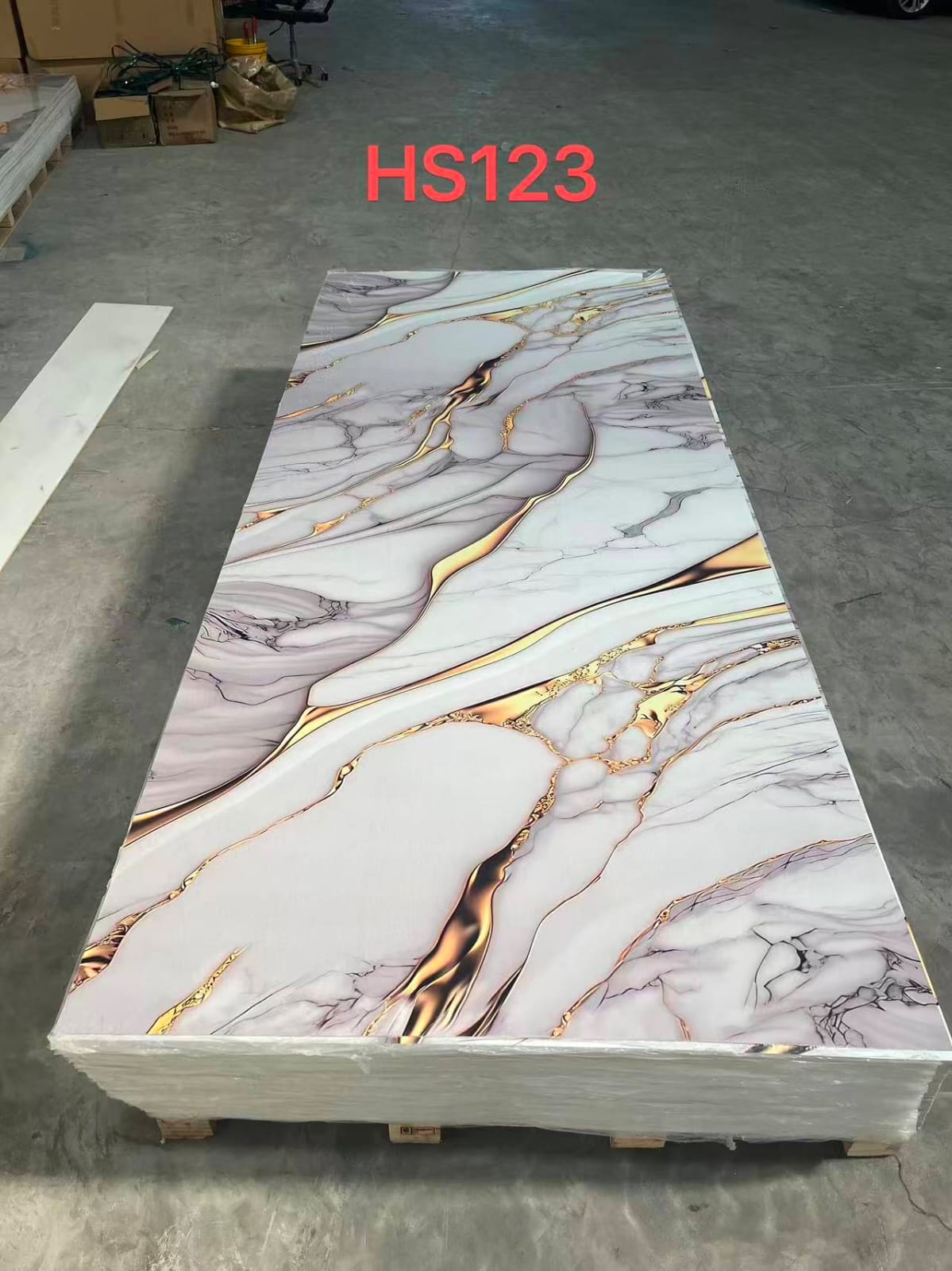 Marble UV / PVC Marmer / Wallpanel Marmer / Panel Dinding Motif Marmer Exclusive & Gold Series - Image 14