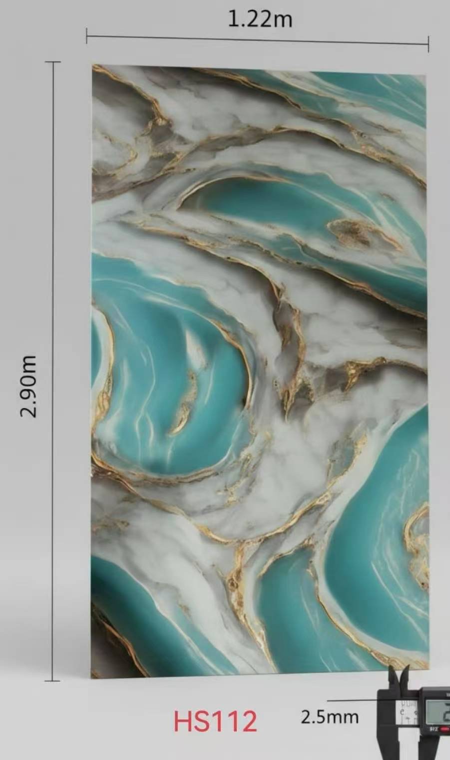 Marble UV / PVC Marmer / Wallpanel Marmer / Panel Dinding Motif Marmer Exclusive & Gold Series - Image 10