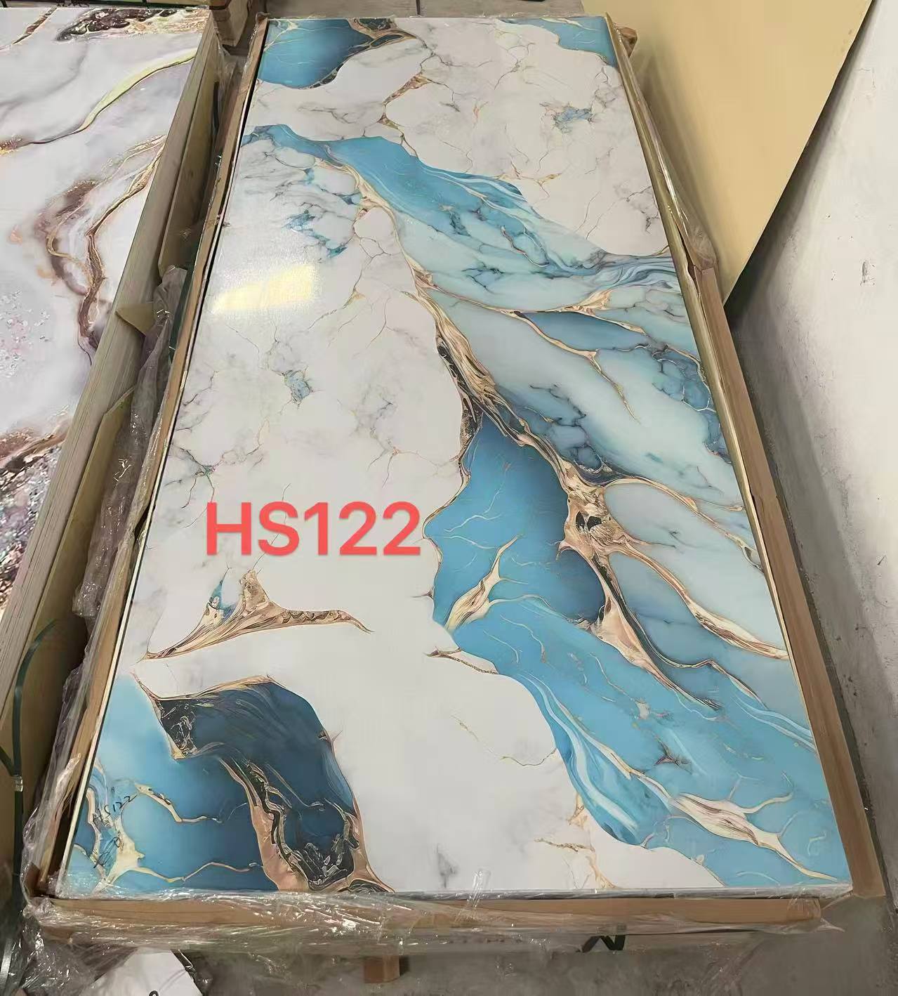 Marble UV / PVC Marmer / Wallpanel Marmer / Panel Dinding Motif Marmer Exclusive & Gold Series - Image 6