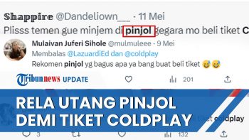Coldplay Bakal Konser di Indonesia dan Warganet Berbondong-bondong Utang ke Pinjol demi Beli Tiket