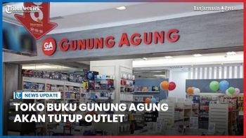 Toko Buku Gunung Agung Kini Terus Merugi Bakal Tutup Outlet dan PHK Massal