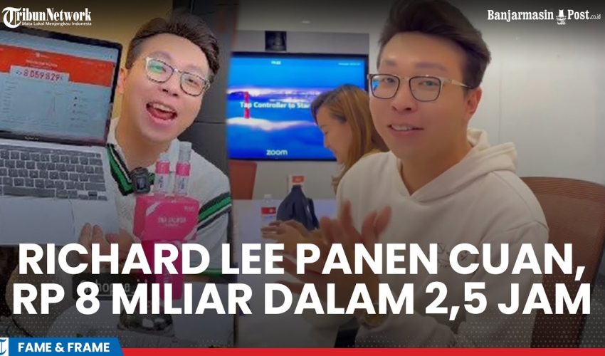 UNTUNG BESAR! Richard Lee Raup Omzet Rp8 Miliar Dalam Waktu 2,5 Jam dan Sukses Saingi Raffi Ahmad