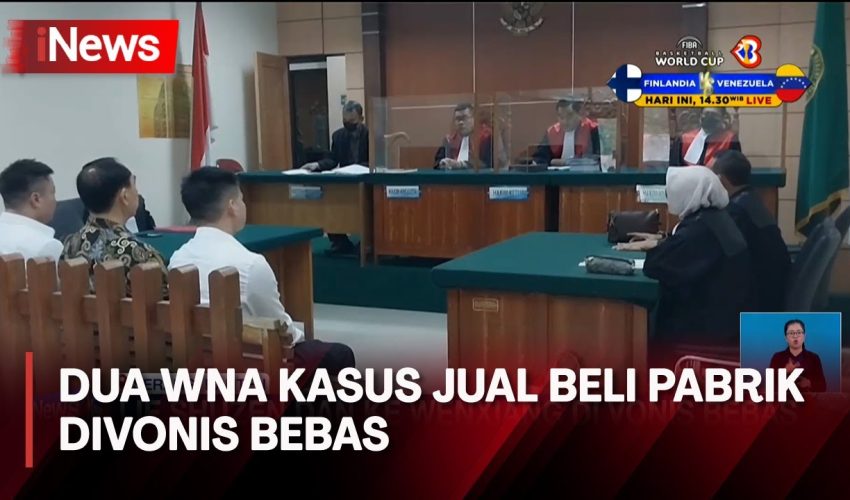 Dua WNA Asal China Divonis Bebas Terkait Kasus Jual Beli Pabrik di Kawasan Industri Modern Cikande