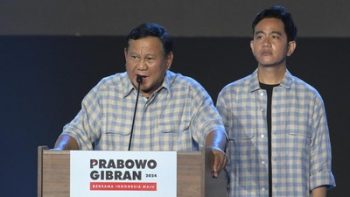 Momen Prabowo-Gibran Tiba di Istora untuk Deklarasi Kemenangan 