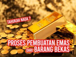 Inilah Proses Pembuatan Emas dari Rongsokan