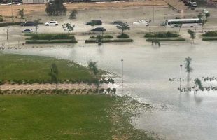 Kondisi Dubai, Kota Mewah yang Terendam Banjir Parah