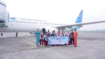 Viral Siswa SD di Salatiga Study Tour Naik Pesawat Garuda ke Jakarta