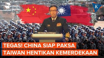 Kemenhan China: ‘Kemerdekaan Taiwan’ Berarti Perang