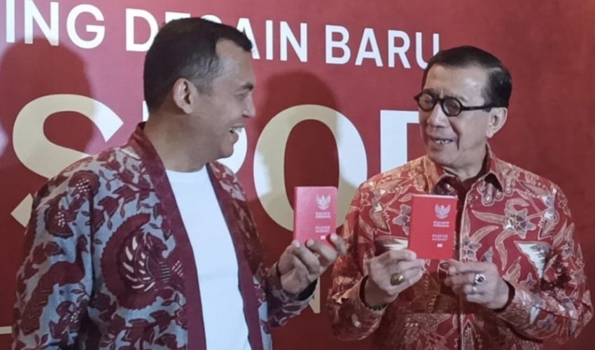 Paspor Baru Bernuansa Merah-Putih Pada HUT Ke 79 RI