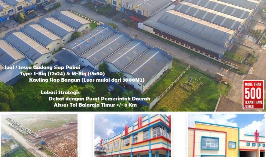 Kawasan Industri Millenium solusi Anda untuk Gudang dan Kavling!!