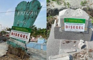 Viral Puluhan Makam Disegel PN Indramayu, Pengadilan Buka Suara