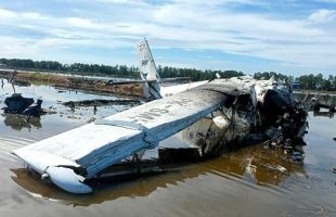Pesawat Sam Air Jatuh di Pohuwato Gorontalo