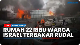 Live! – Rumah 22 Ribu Warga Israel Terbakar Rudal Hizbullah