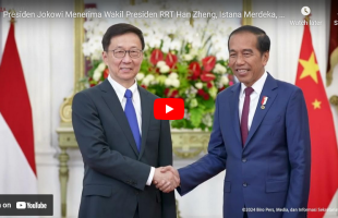 Presiden Jokowi Menerima Wakil Presiden RRT Han Zheng, Istana Merdeka.
