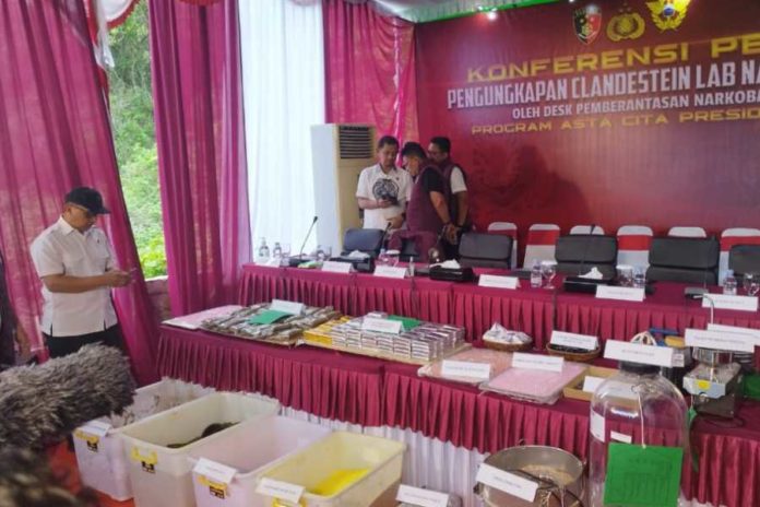 Detik-detik Bareskrim Polri Gerebek Pabrik Narkoba di Bali, Sita 200 Kilogram Narkotika