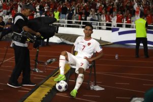 selebrasi gol ke 2 Marselino ala ronaldo