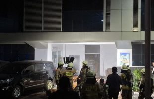 Gedung Kementerian ATR BPN Kebakaran