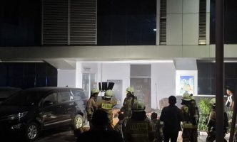 Gedung Kementerian ATR BPN Kebakaran