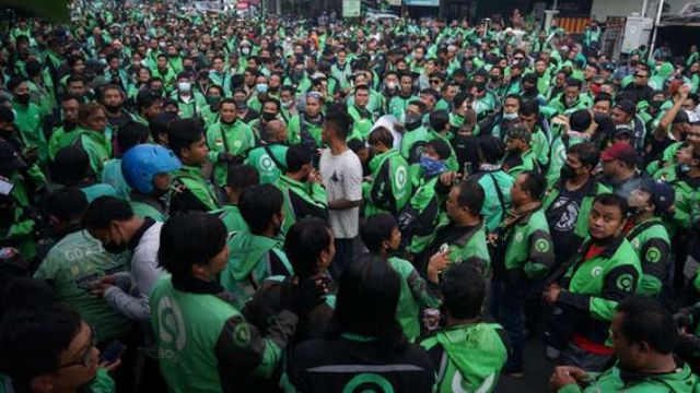 Driver Ojol Akan Gelar Demo Dan Matikan Aplikasi 24 Jam