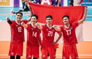 Indonesia Menang Melawan Thailand Olahraga Voli