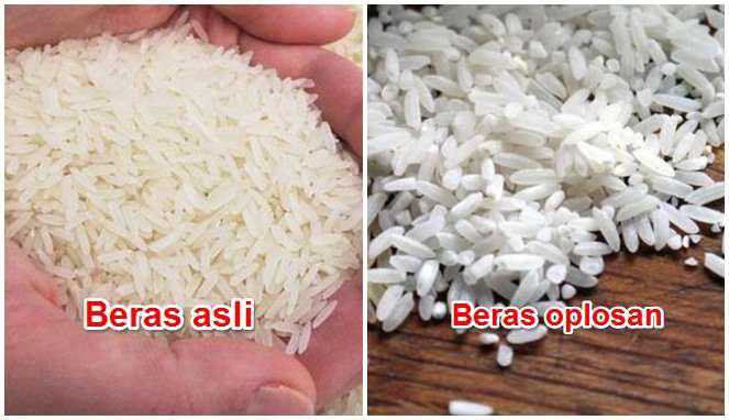 Mau Tahu Beras Oplosan Atau Palsu, Kenali Ciri-Cirinya
