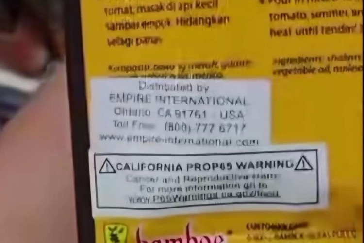 Viral Bumbu Instan Indonesia Kena Label Risiko Kanker Di AS