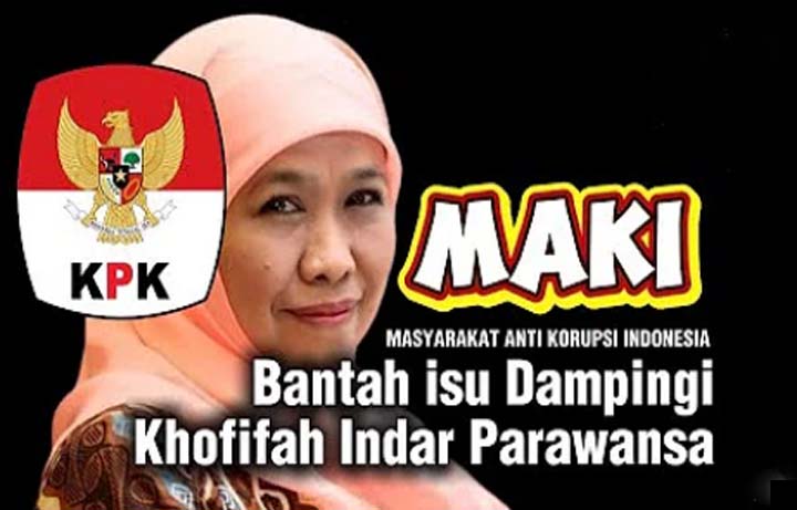 MAKI Bantah Isu Dampingi Khofifah Indar Parawansa