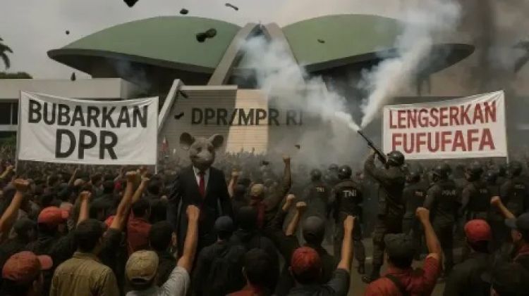 Demo 25 Agustus 2025, Bubarkan DPR RI