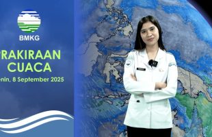 Prakiraan Hari ini Senin, 08 September 2025