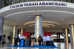Wajah Baru stasiun Tanah Abang Sekarang