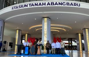 Wajah Baru stasiun Tanah Abang Sekarang